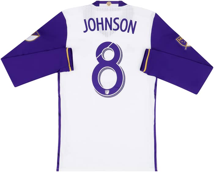 2017 Orlando City Match Issue Away L/S Shirt Johnson #8
