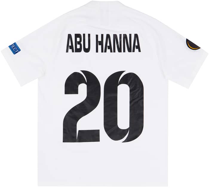 2020-21 Zorya Luhansk Match Issue Europa League Home Shirt Abu Hanna #20