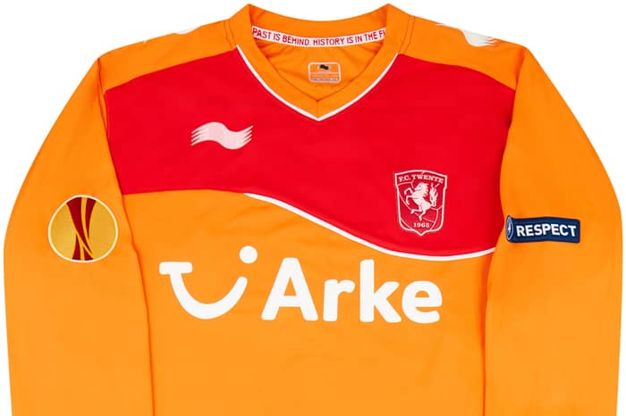 2011-12 FC Twente Match Issue Europa League GK Shirt Fernandes #25