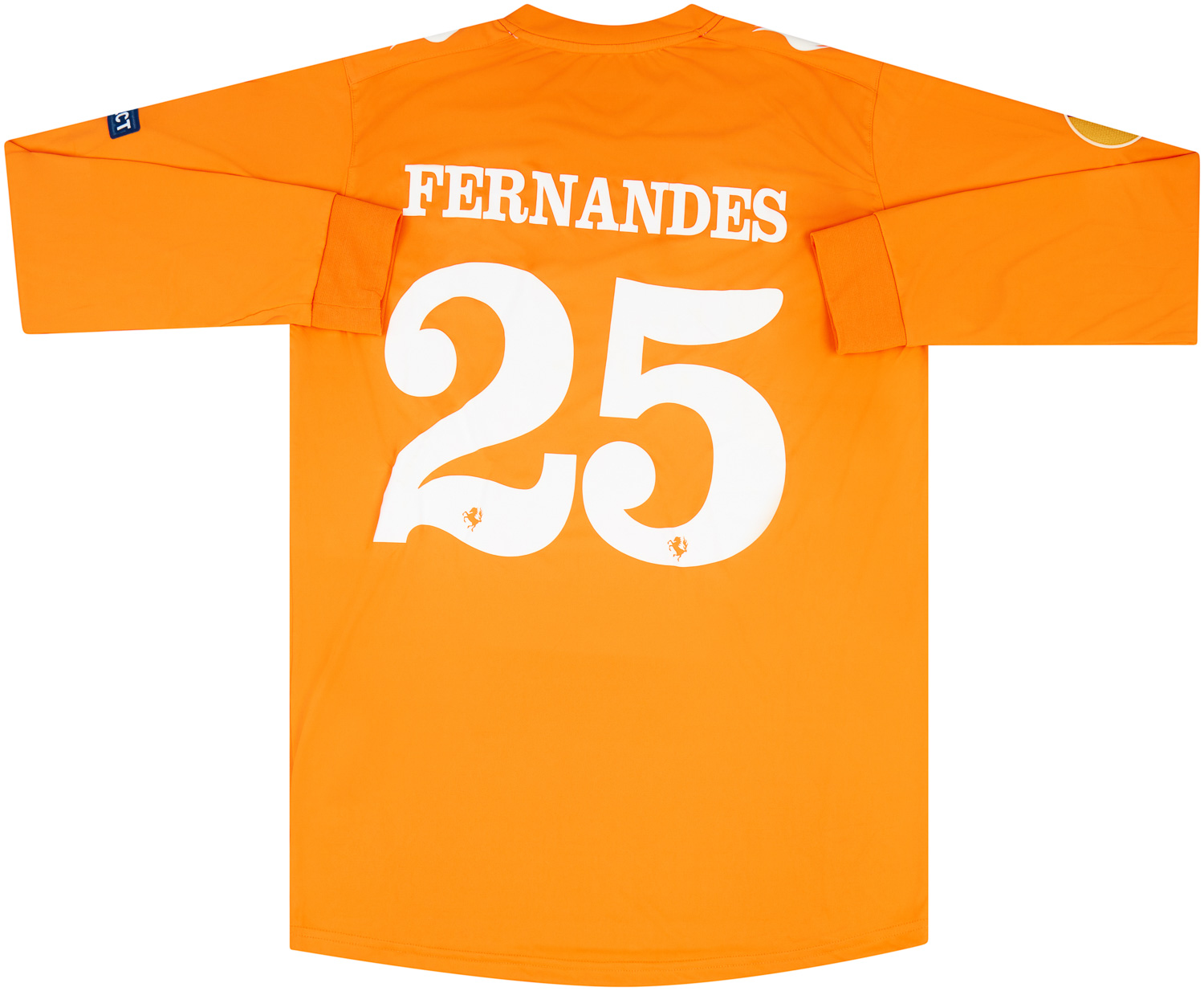 2011-12 FC Twente Match Issue Europa League GK Shirt Fernandes #25