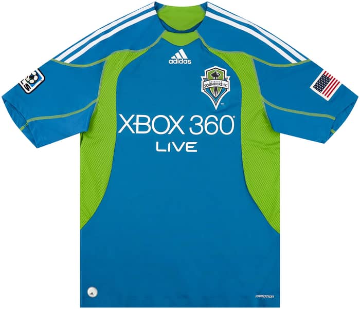 2009 Seattle Sounders Match Issue Away Shirt Henderson #19