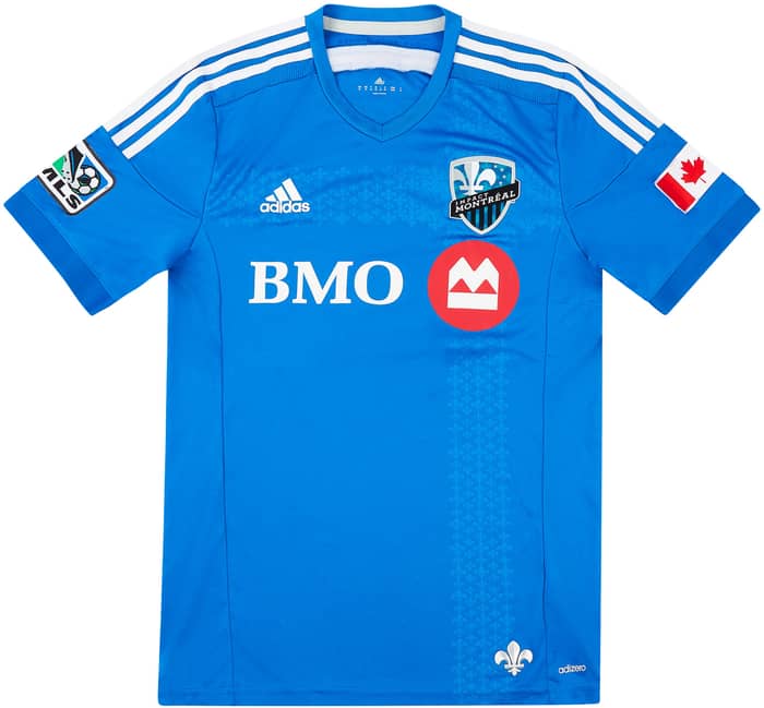 2014 Montreal Impact Match Issue Home Shirt Bernier #8