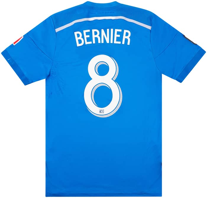 2014 Montreal Impact Match Issue Home Shirt Bernier #8