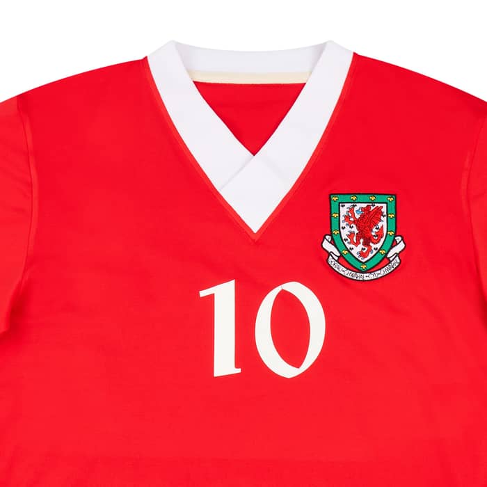 2006-07 Wales Match Issue Home L/S Shirt #10