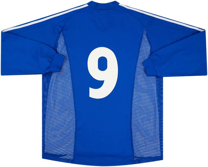 2002-04 Finland Match Issue Away L/S Shirt #9
