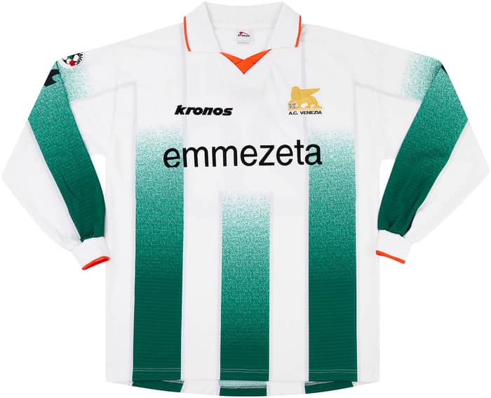 1999-00 Venezia Match Issue Away L/S Shirt Orlandini #20