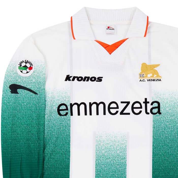 1999-00 Venezia Match Issue Away L/S Shirt Orlandini #20