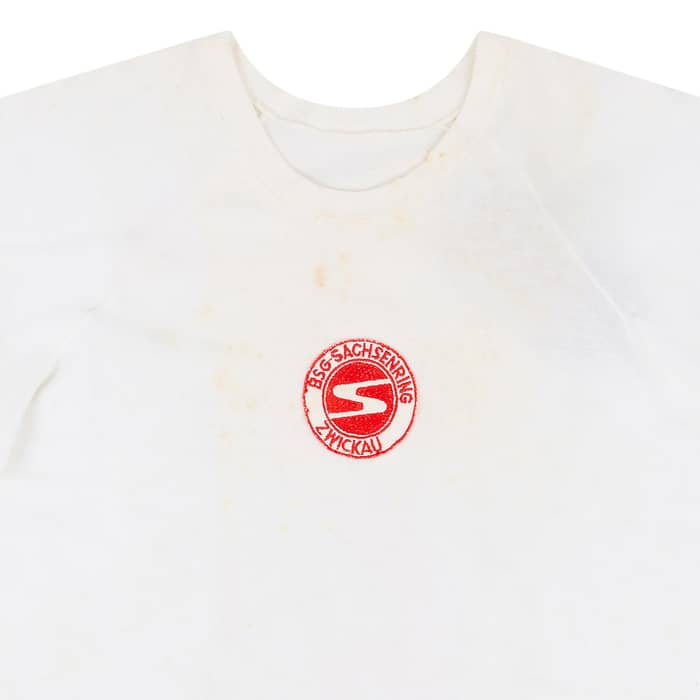 1975-76 Sachsenring Zwickau Match Worn European Cup Winners' Cup Home L/S Shirt #2 (Lippman) v Celtic