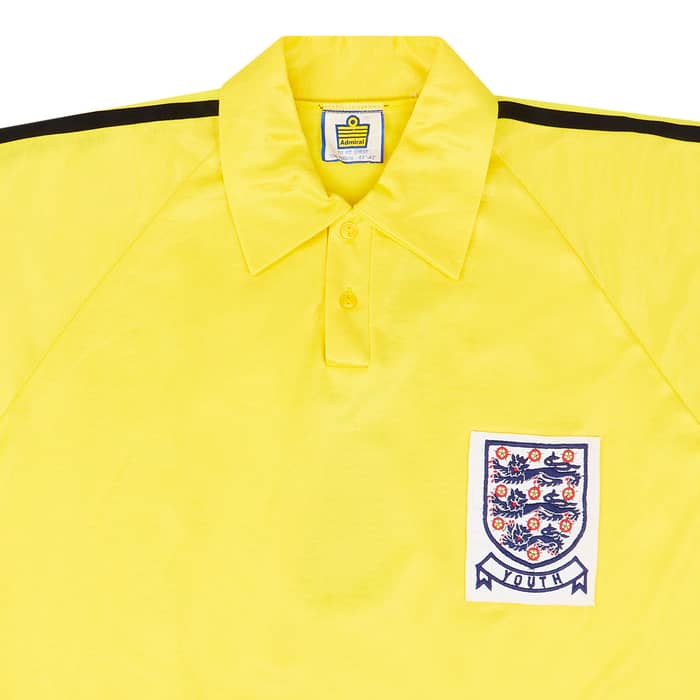 1979 England U-18 Match Worn GK Shirt #1