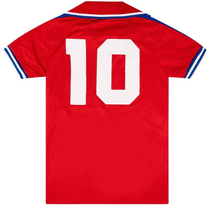 1981 England U-21 Match Issue Away Shirt #10