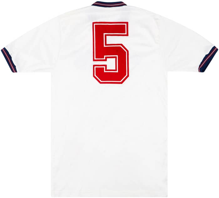 1984-87 England Match Issue Home Shirt #5 (Wright)