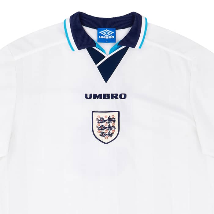 1995 England Match Worn Umbro Cup Home Shirt #5 (Scales)