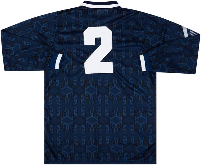 1992 Scotland U-21 Match Worn Home L/S Shirt #2