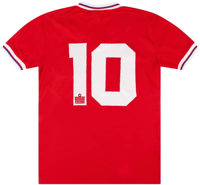 1980-83 England U-18 Match Issue Away Shirt #10