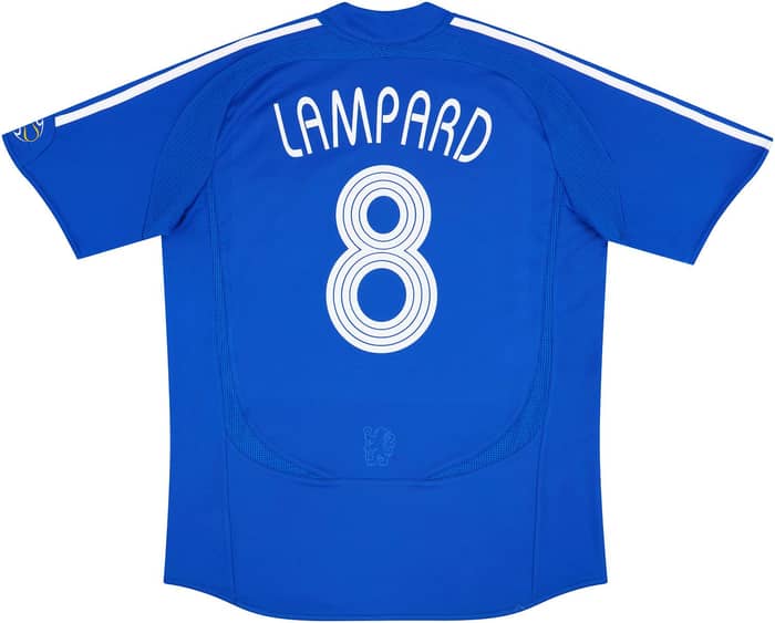 2006-08 Chelsea Home Shirt Lampard #8 - 6/10 - (S)
