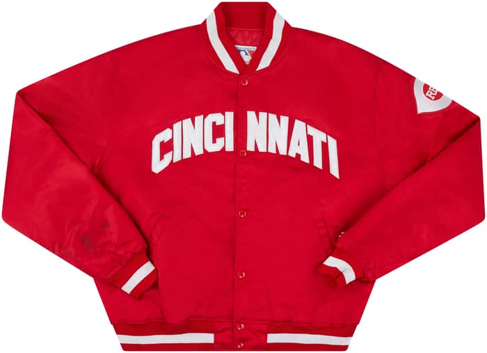 1990s Cincinnati Reds Starter Satin Varsity Jacket (Very Good) XXL