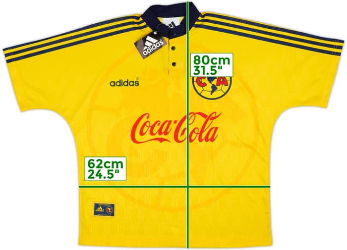 1996-98 Club America Home Shirt (XL)