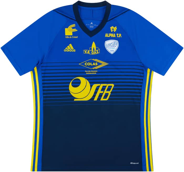 2017-18 US Creteil Lusitanos Home Shirt