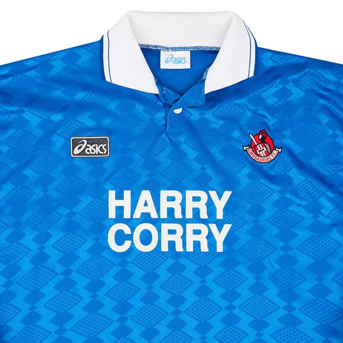 1994-96 Crusaders Match Issue Away L/S Shirt #5