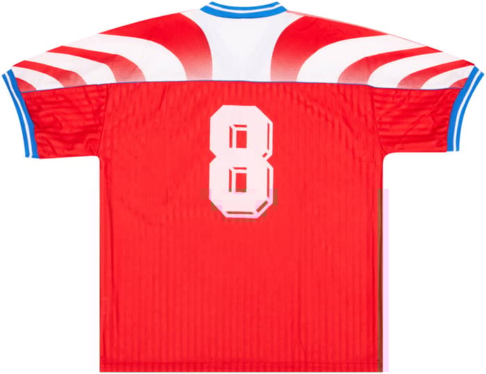 1995-96 Czech Republic Match Issue Home Shirt #8