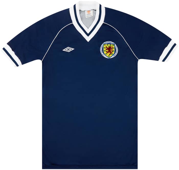 1982-83 Scotland Match Issue Home Shirt #13 (Hegarty)
