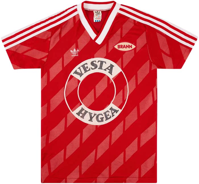1989 SK Brann Match Issue Home Shirt #9