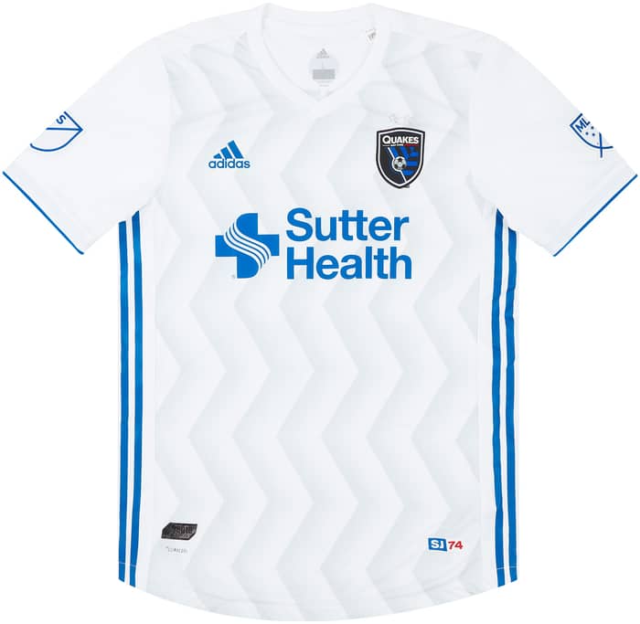 2018 San Jose Earthquakes Match Issue Away Shirt Quintana #30 (v Manchester United)