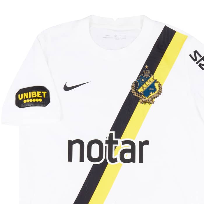 2021 AIK Stockholm Match Issue Away Shirt #37