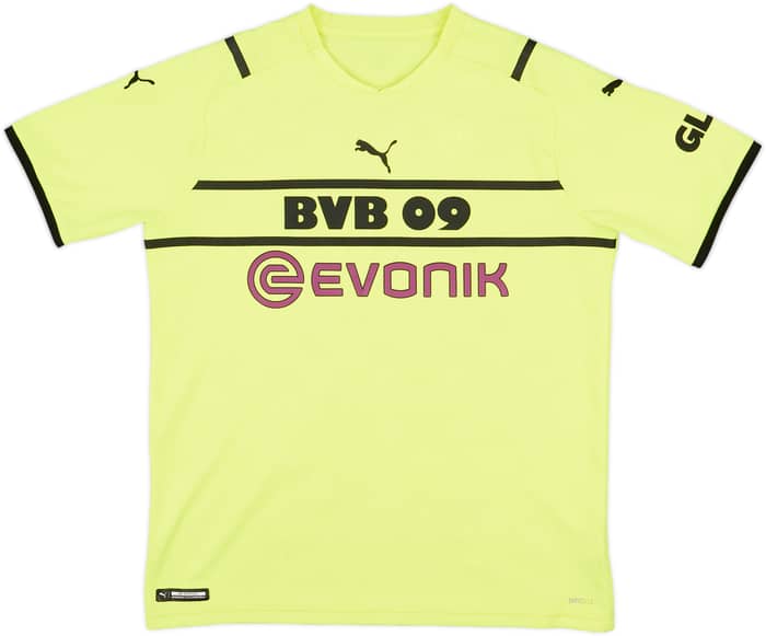2021-22 Borussia Dortmund European Home Shirt Bellingham #22 - 5/10 - (S)