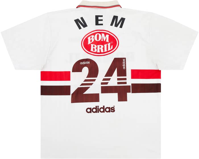 1998 Sao Paulo Match Issue Home Shirt Nem #24