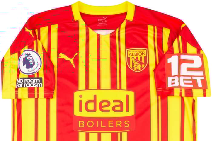 2020-21 West Brom Match Issue Third Shirt Livermore #8 (v Leicester)
