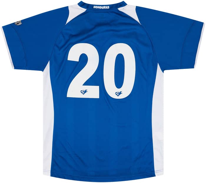 2007-08 Honduras Match Issue Signed Home Shirt #20 (Guevara)