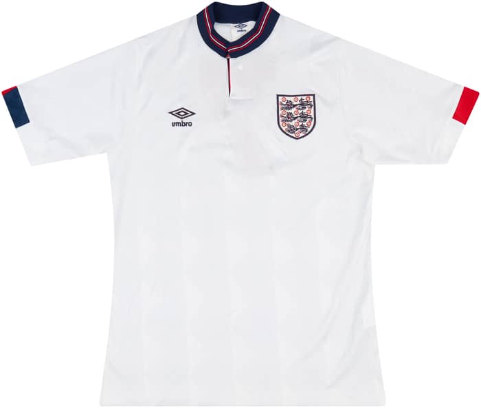 1988-90 England Match Issue Home Shirt #7