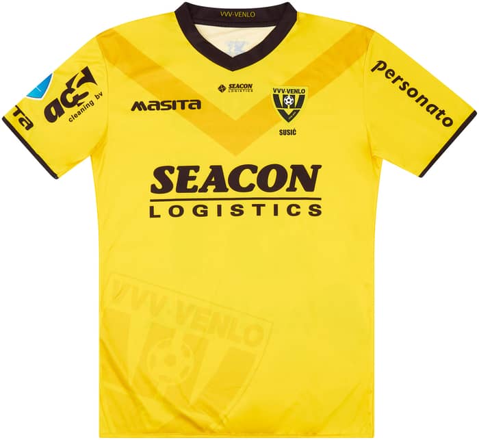 2018-19 VVV Venlo Match Issue Home Shirt #31 (Susic) v Ajax