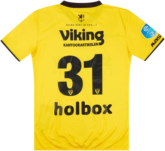 2018-19 VVV Venlo Match Issue Home Shirt #31 (Susic) v Ajax
