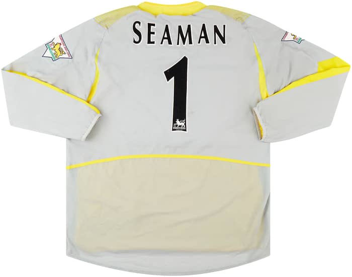 2002-03 Arsenal Match Issue GK Shirt Seaman #1