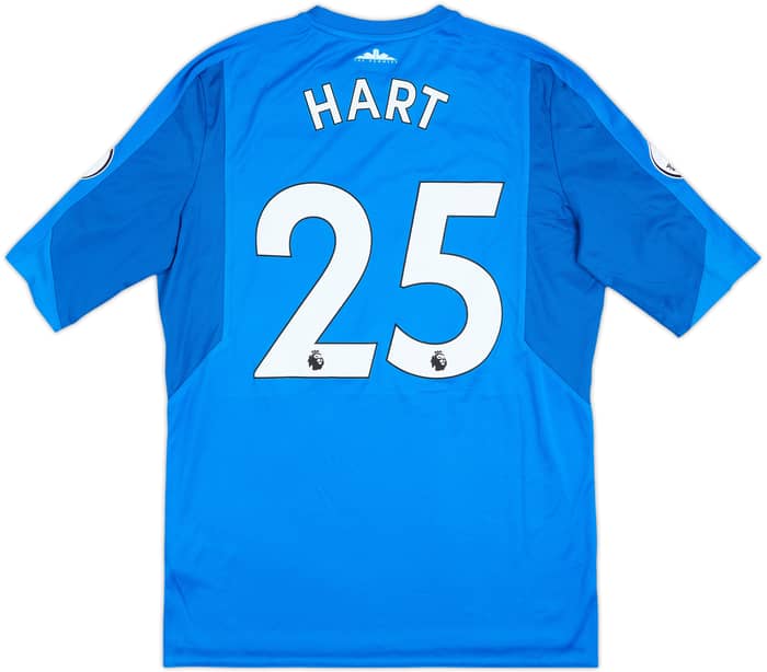 2017-18 West Ham Match Issue GK Shirt Hart #25