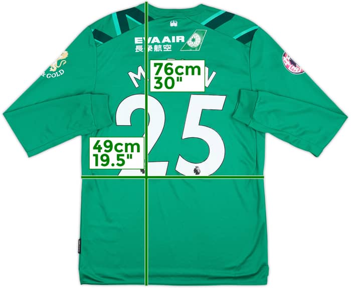 2019-20 West Ham Match Issue GK Shirt Martin #25