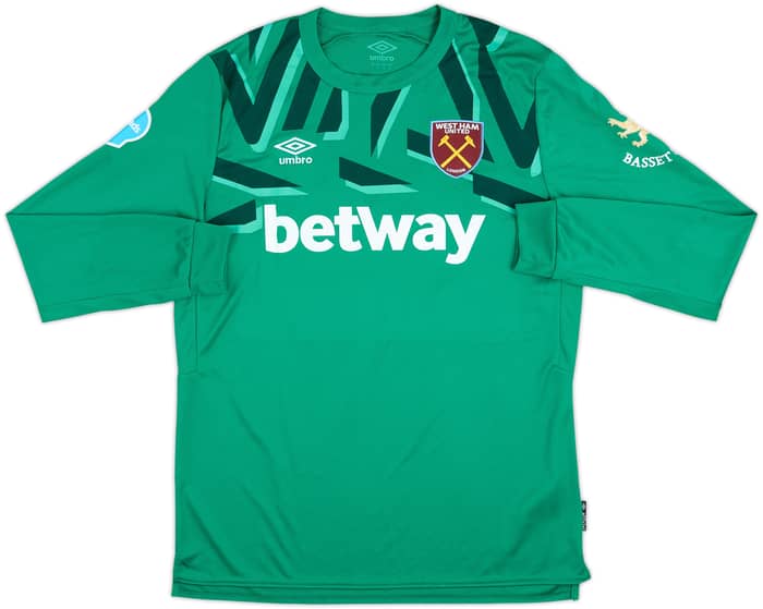 2019-20 West Ham Match Issue GK Shirt Martin #25