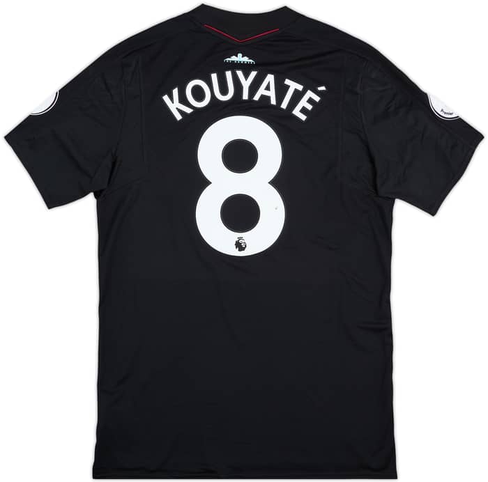 2017-18 West Ham Match Issue Away Shirt Kouyaté #8