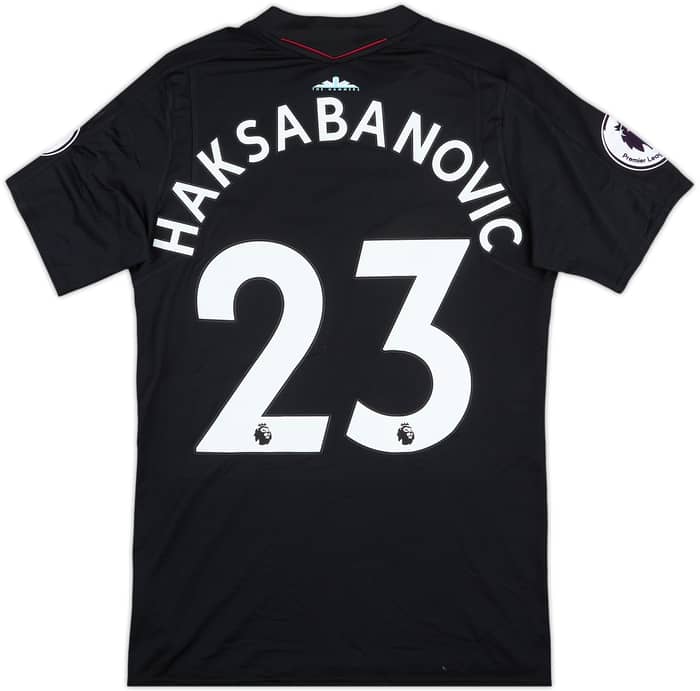 2017-18 West Ham Match Issue Away Shirt Haksabanovic #23