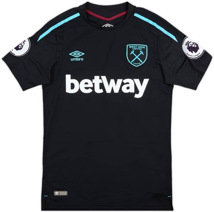 2017-18 West Ham Match Issue Away Shirt Haksabanovic #23
