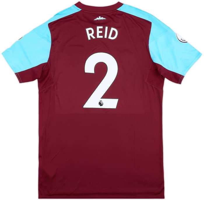 2017-18 West Ham Match Issue Home Shirt Reid #2