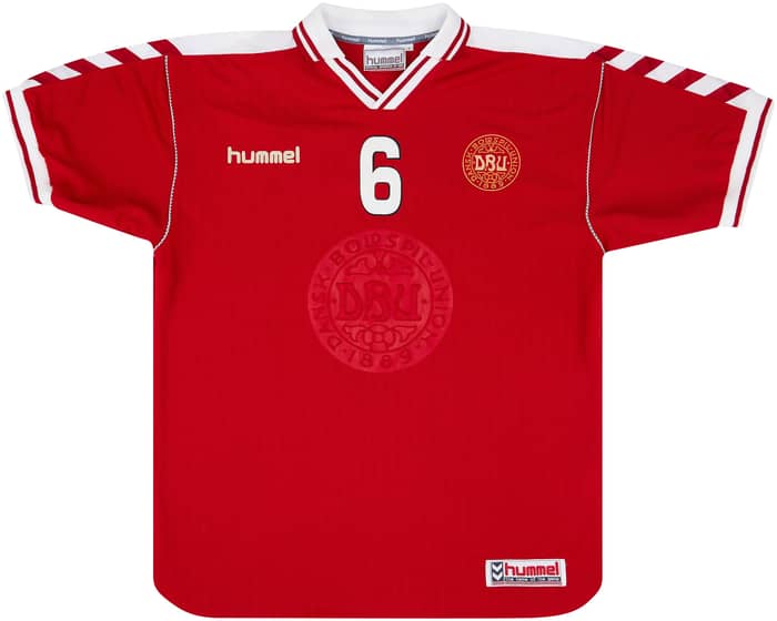 1999 Denmark Women Match Issue World Cup Home Shirt Axelsen #6