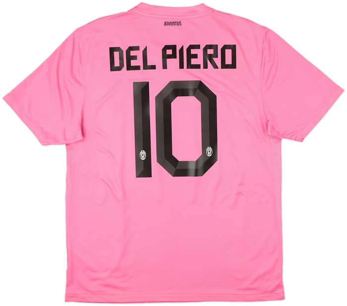2011-13 Juventus Away Shirt Del Piero #10 - 8/10 - (L)