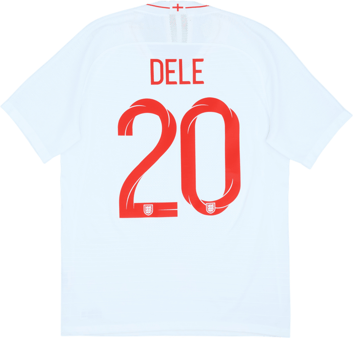 2018-19 England Authentic Home Shirt Dele #20 - 7/10 - (M)