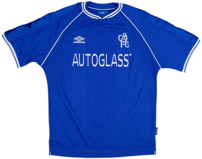 1999-01 Chelsea Home Shirt Desailly #6 - 9/10 - (L)