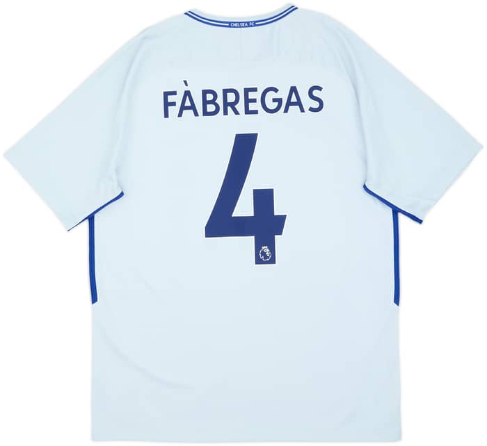 2017-18 Chelsea Away Shirt Fabregas #4 - 8/10 - (L)