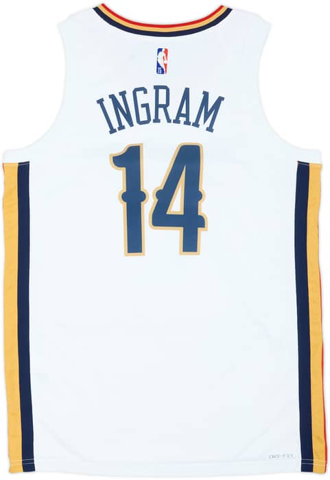 2021-22 New Orleans Pelicans Ingram #14 Nike Swingman Alternate Jersey (L)