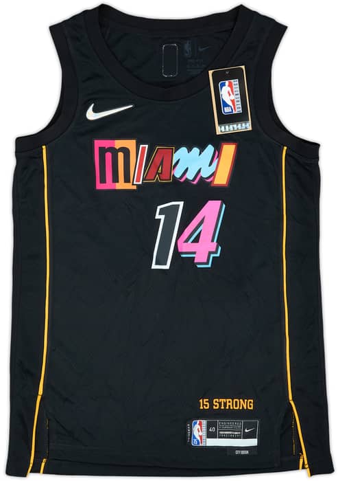 2021-22 Miami Heat Herro #14 Nike Swingman Alternate Jersey (S)